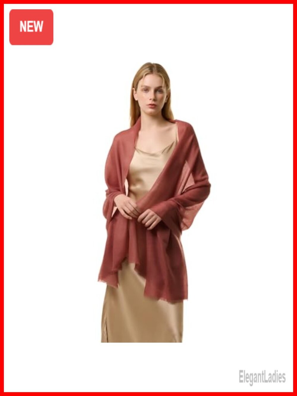 100% Cashmere Shawl Wrap Women Large Sheer Scarf
